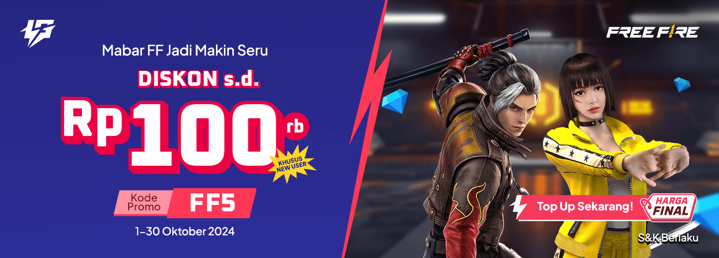 5 Rekomendasi Skin di Free Fire yang Worth It!