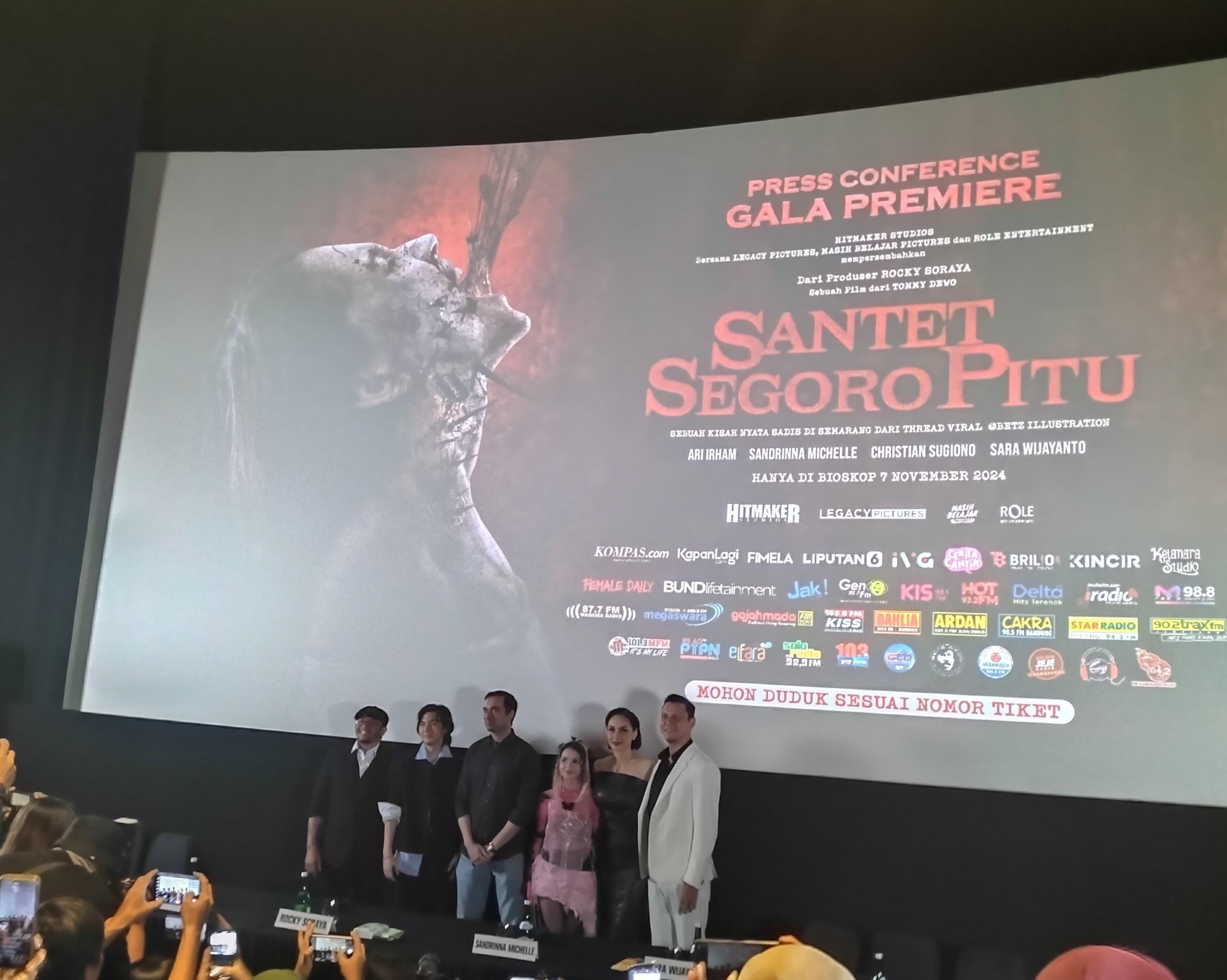 Film Santet Segoro Pitu Hadirkan Christian Sugiono hingga Sandrinna Michelle