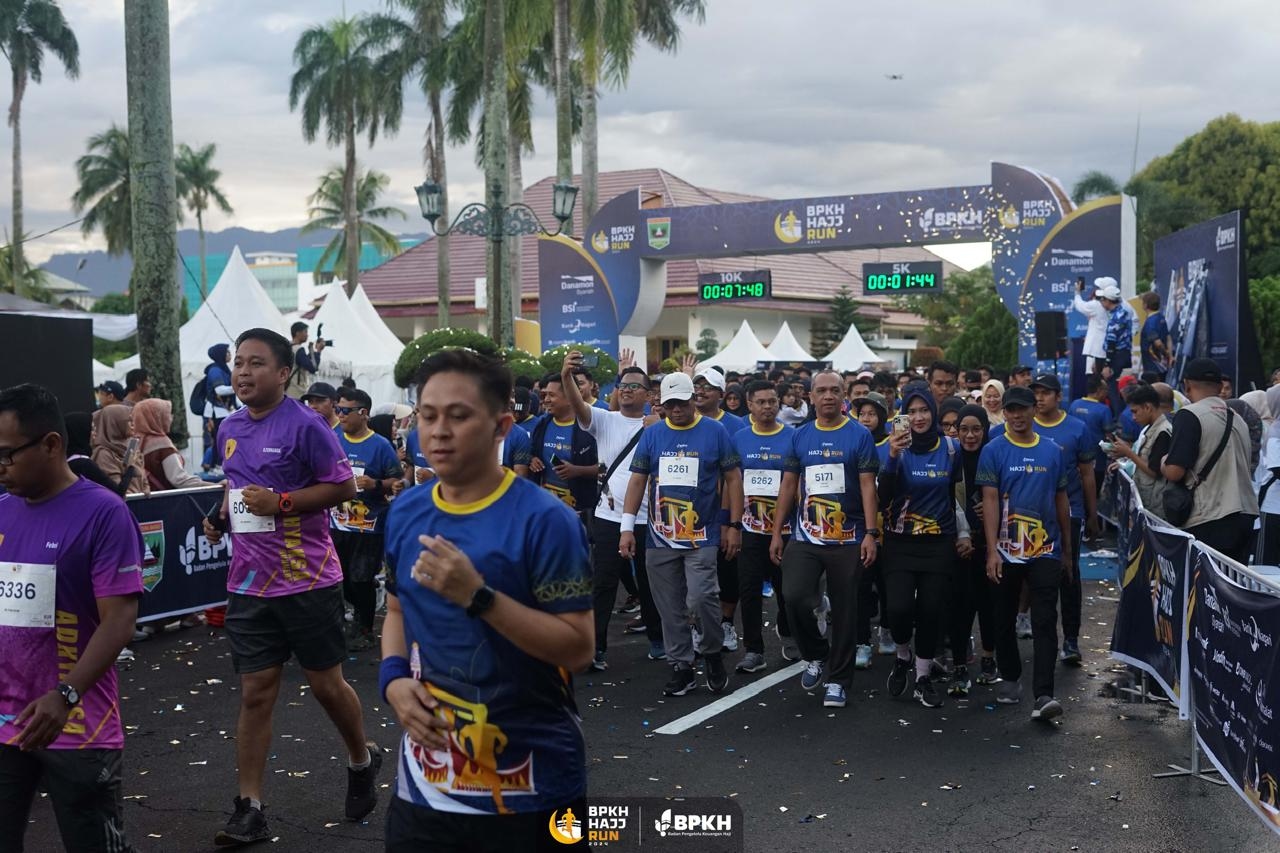 BPKH Hajj Run 2024 Sukses Digelar, Tingkatkan Antusiasme Masyarakat dalam Pelaksanaan Ibadah Haji