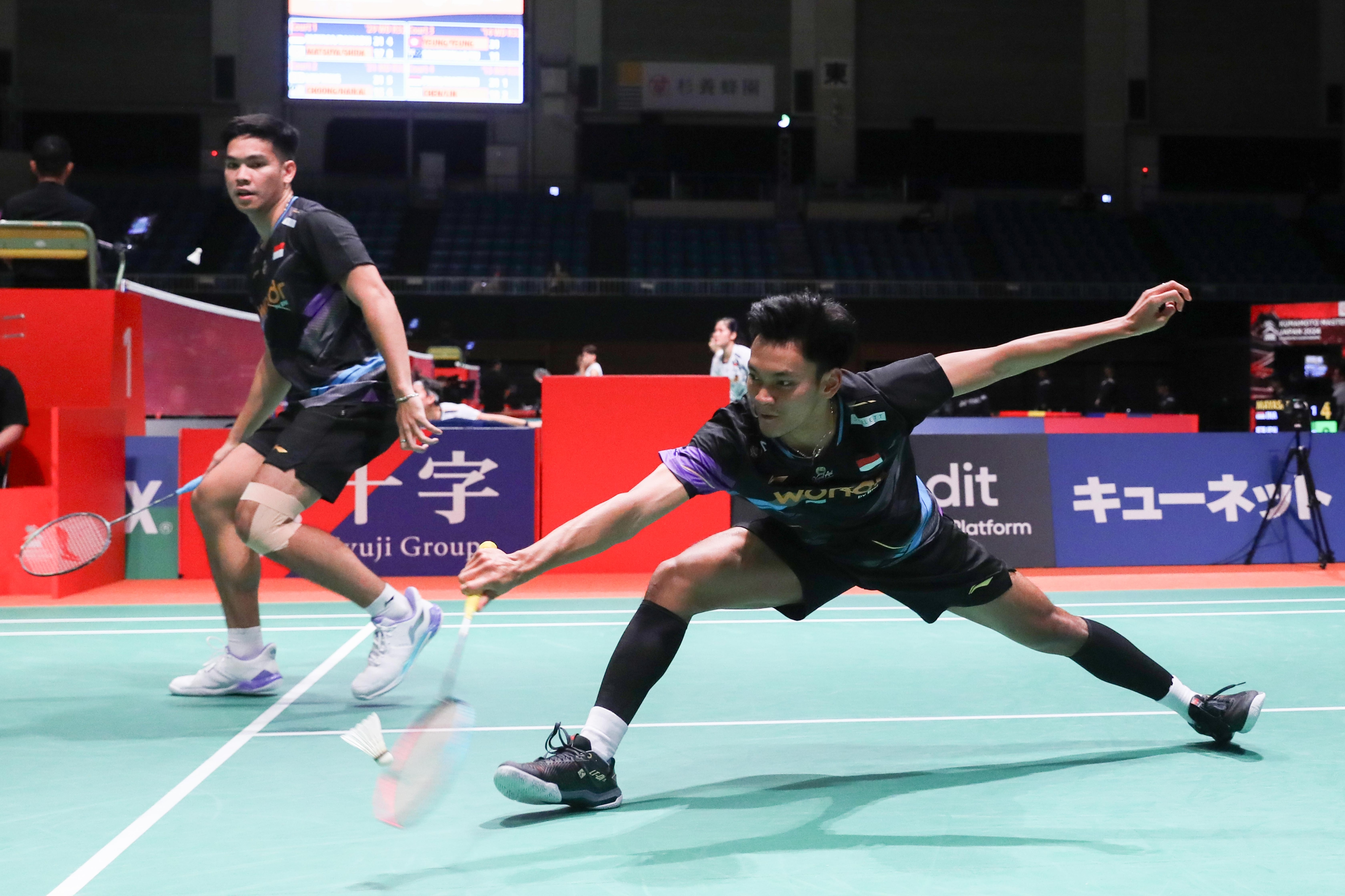 Kumamoto Masters: Fikri/Daniel Pastikan Tiket Babak 16 Besar Ketiga Indonesia di Ganda Putra
