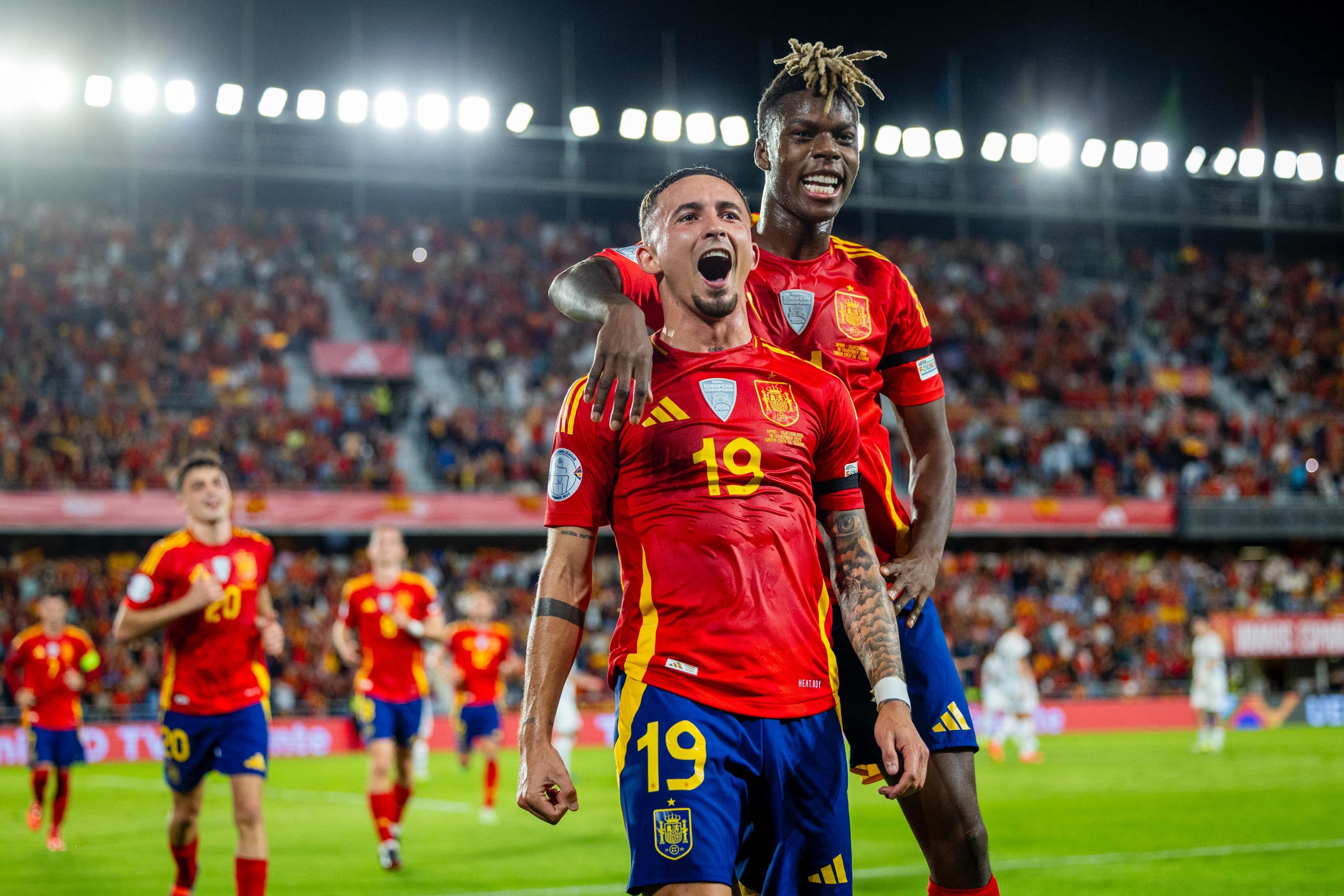 UEFA Nations League: Kalahkan Swiss Lewat Gol Telat, Spanyol Catat Rekor Baru dengan 12 Kemenangan