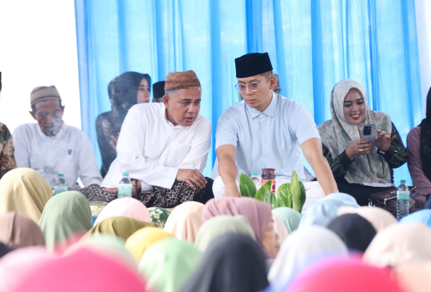 Ratusan Warga Nahdliyin Gelar Istighosah dan Doa Bersama untuk Kemenangan Egi-Syaiful