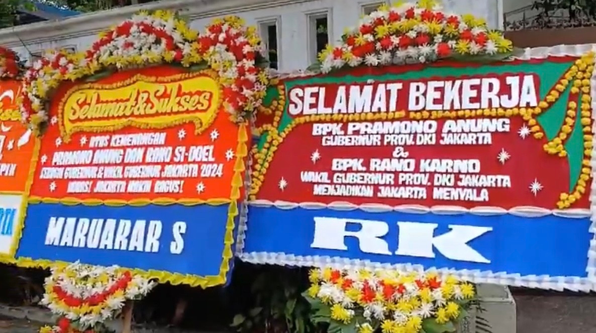 Juru Bicara RIDO Tepis Isu Karangan Bunga Ucapan Selamat di Posko Tim Pramono-Rano