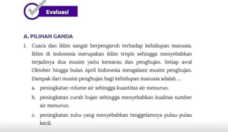 Kunci Jawaban IPS Kelas 8 Halaman 138 Kurikulum Merdeka, Pilihan Ganda dan Esai