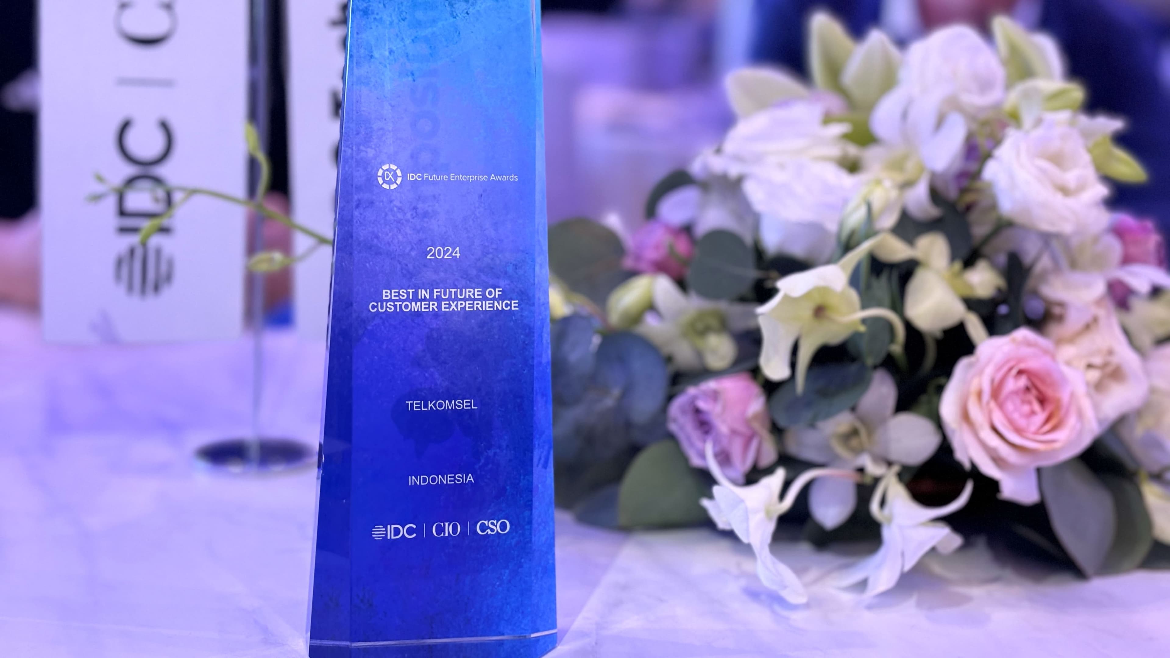 Telkomsel Raih Best in Future of Customer Experience pada Ajang IDC Future Enterprise Awards 2024