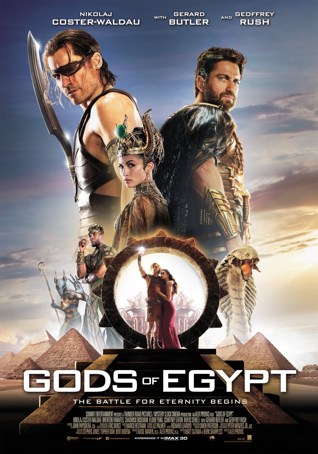 Sinopsis Film Gods Of Egypt, Kisah Budak yang Berani dalam Korban Cinta dalam Pertempuran Dewa