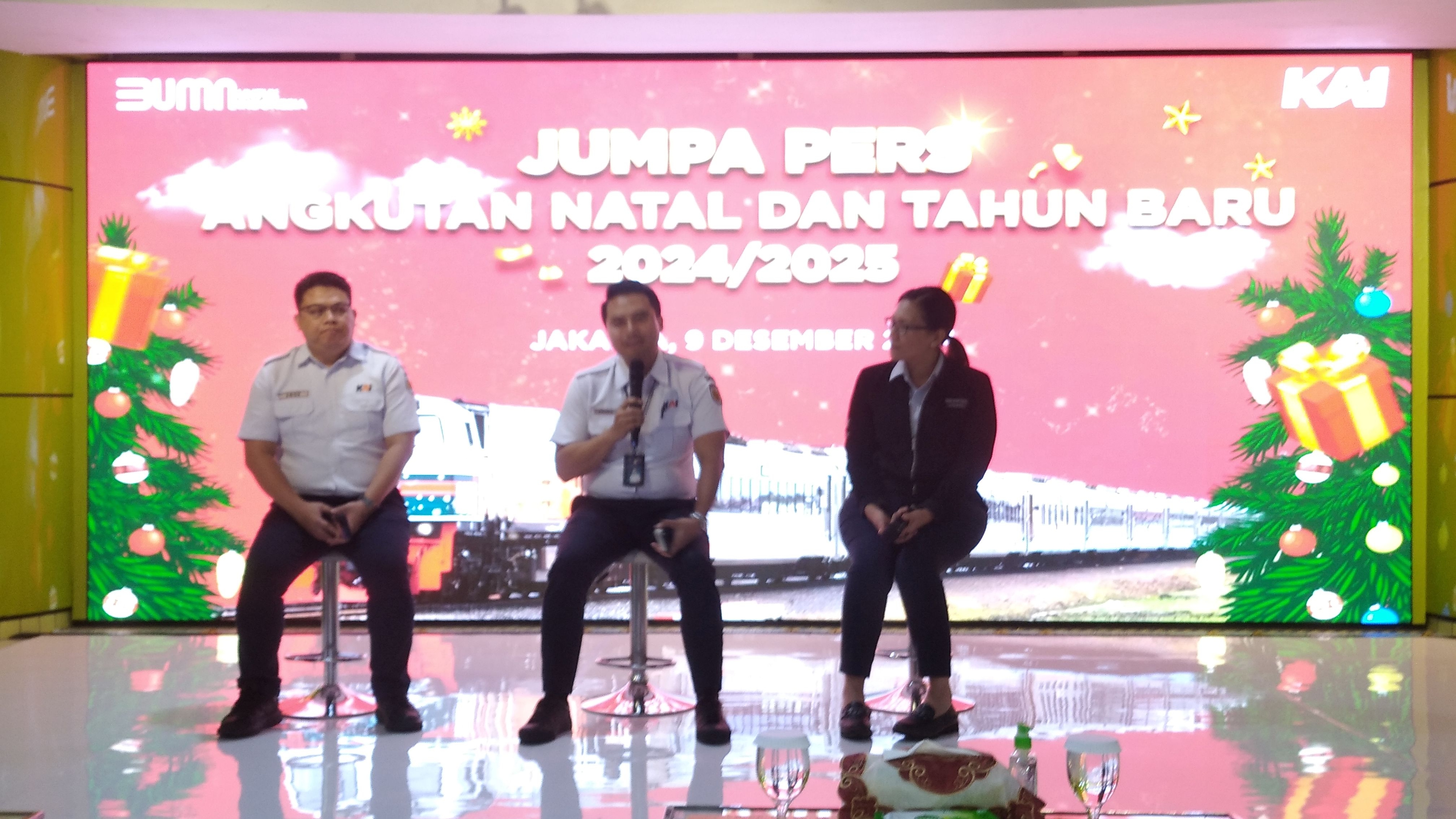 KAI Utamakan Keselamatan Pelanggan pada Momen Nataru 2025