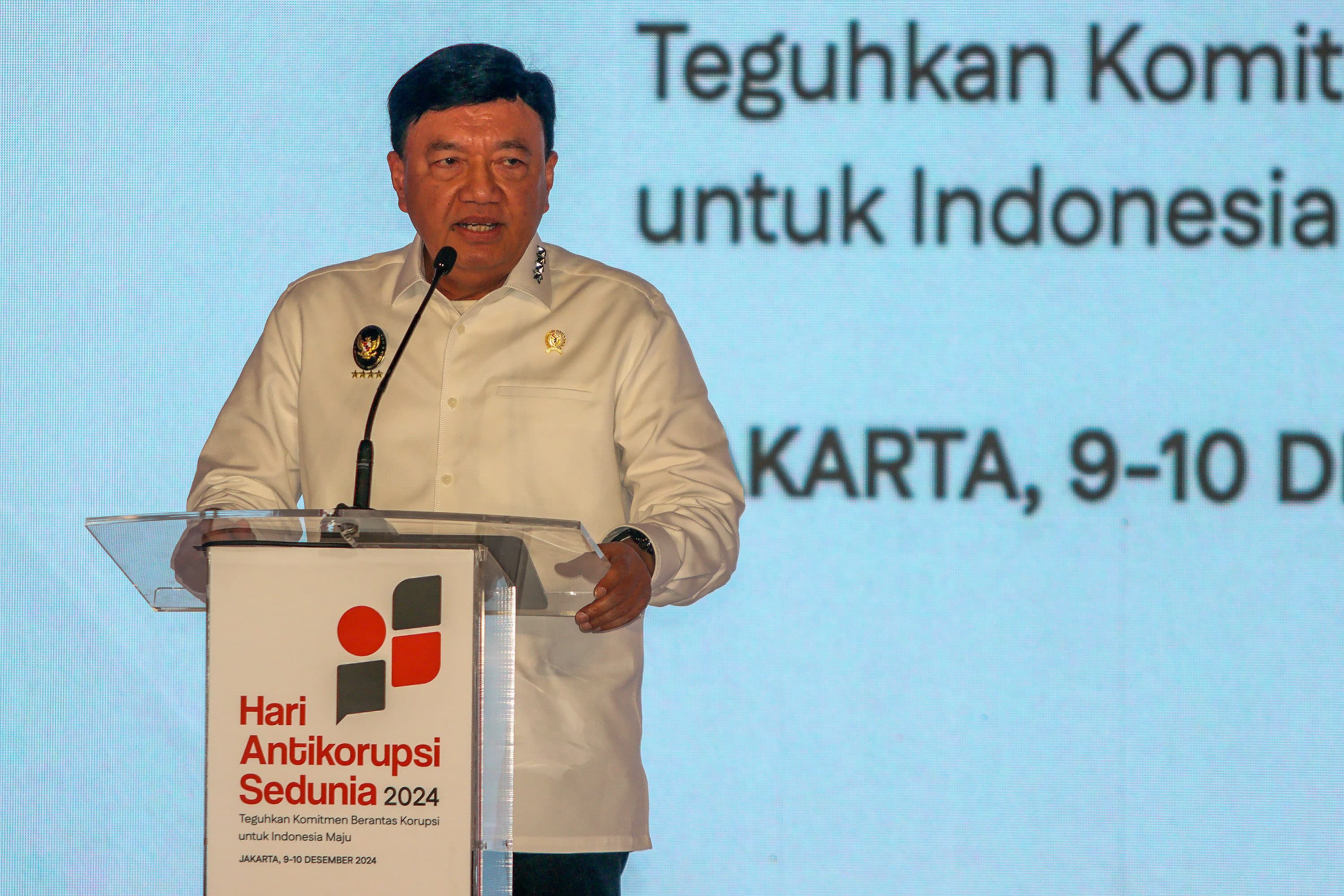Menko Polkam Sampaikan Pesan Presiden Prabowo pada Peringatan Harkodia 2024