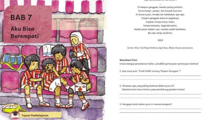 Kunci Jawaban Bahasa Indonesia Kelas 6 Halaman 183-184 Kurikulum Merdeka Bab 7