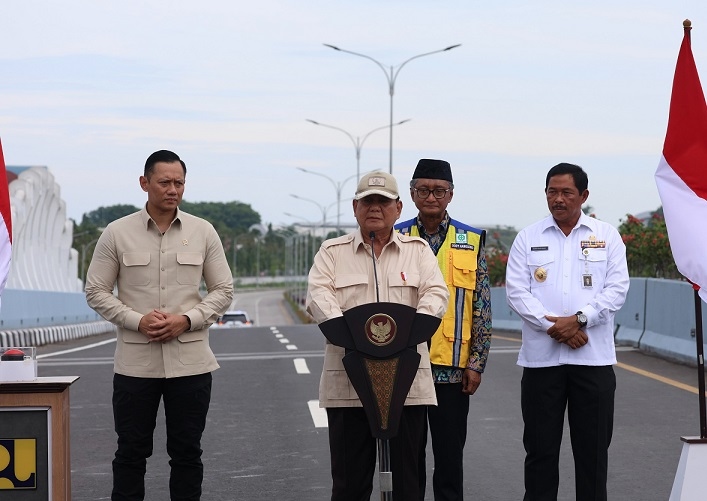 Presiden Prabowo: Infrastruktur Dibangun dengan Uang Rakyat, Harus Sesuai Spesifikasi
