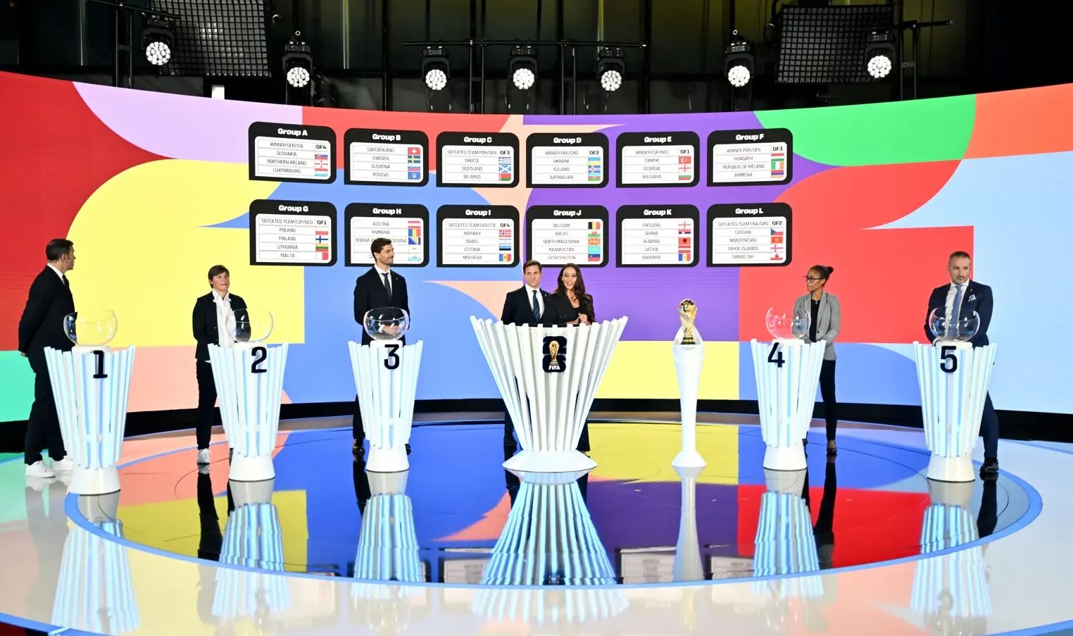 Undian Kualifikasi Piala Dunia 2026: Inggris Segrup Serbia, Spanyol dan Prancis Tunggu Nations League