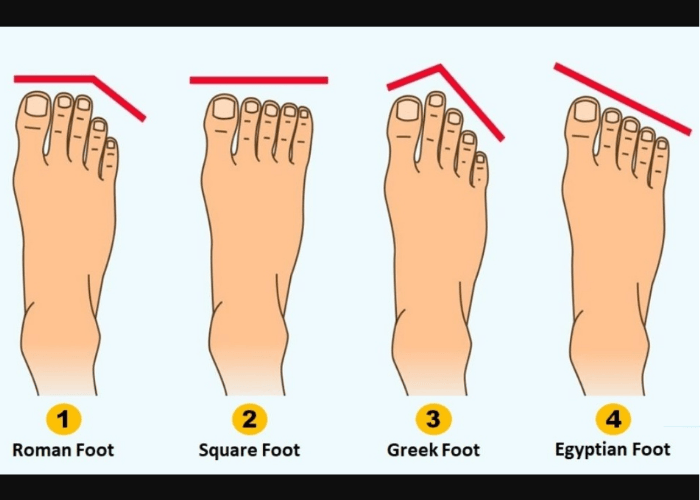 Tak Terduga, 4 Bentuk Kaki Ini Ternyata Punya Arti Mendalam Tentang Kepribadian Tersembunyi Kamu!