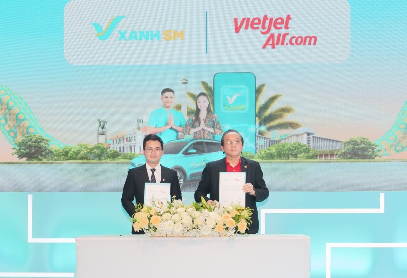 Vietjet dan Xanh SM Kolaborasi, Dukung Transportasi Hijau dan Pariwisata Vietnam - Indonesia