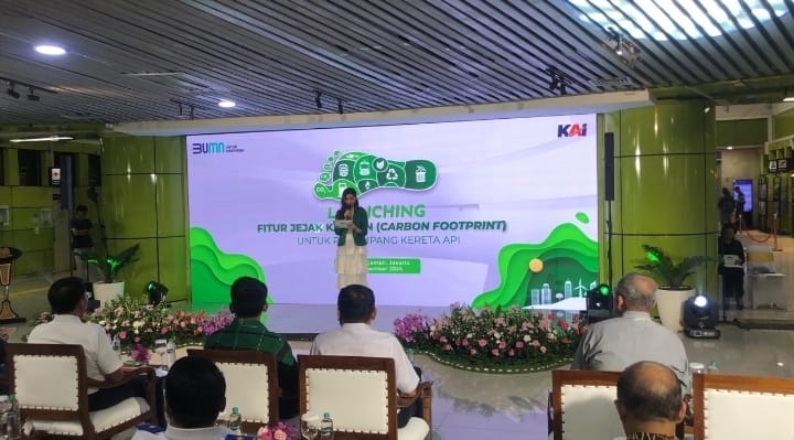 Menuju Transportasi Berkelanjutan, KAI Luncurkan Fitur Jejak Karbon