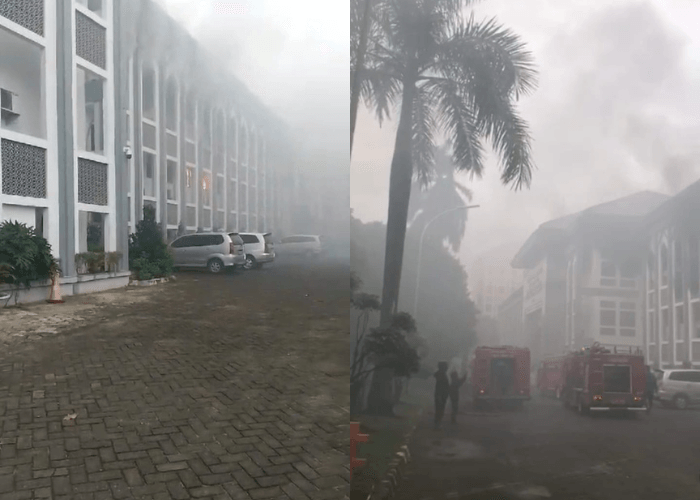 Gedung Rektorat UIN Jakarta Terbakar, Tak Ada Korban Jiwa!