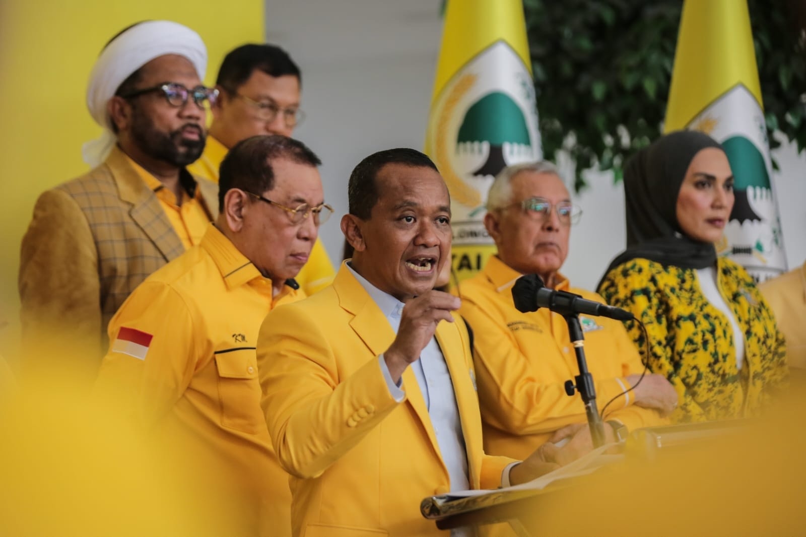 Bahlil Lahadalia Ungkap Isi Pertemuan Ketum Parpol dengan Presiden Prabowo