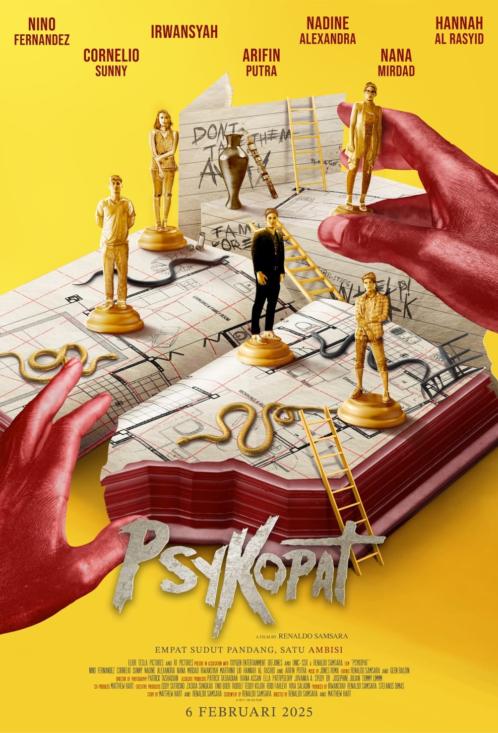 Film Psykopat Siap Hadirkan Karakter yang Bisa Dirasakan Penonton