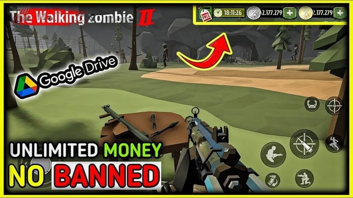 The Walking Zombie 2 Mod APK No Cheat Detected Free Shopping Unlimited Money Download di Mana? Cek 2 Link Berikut