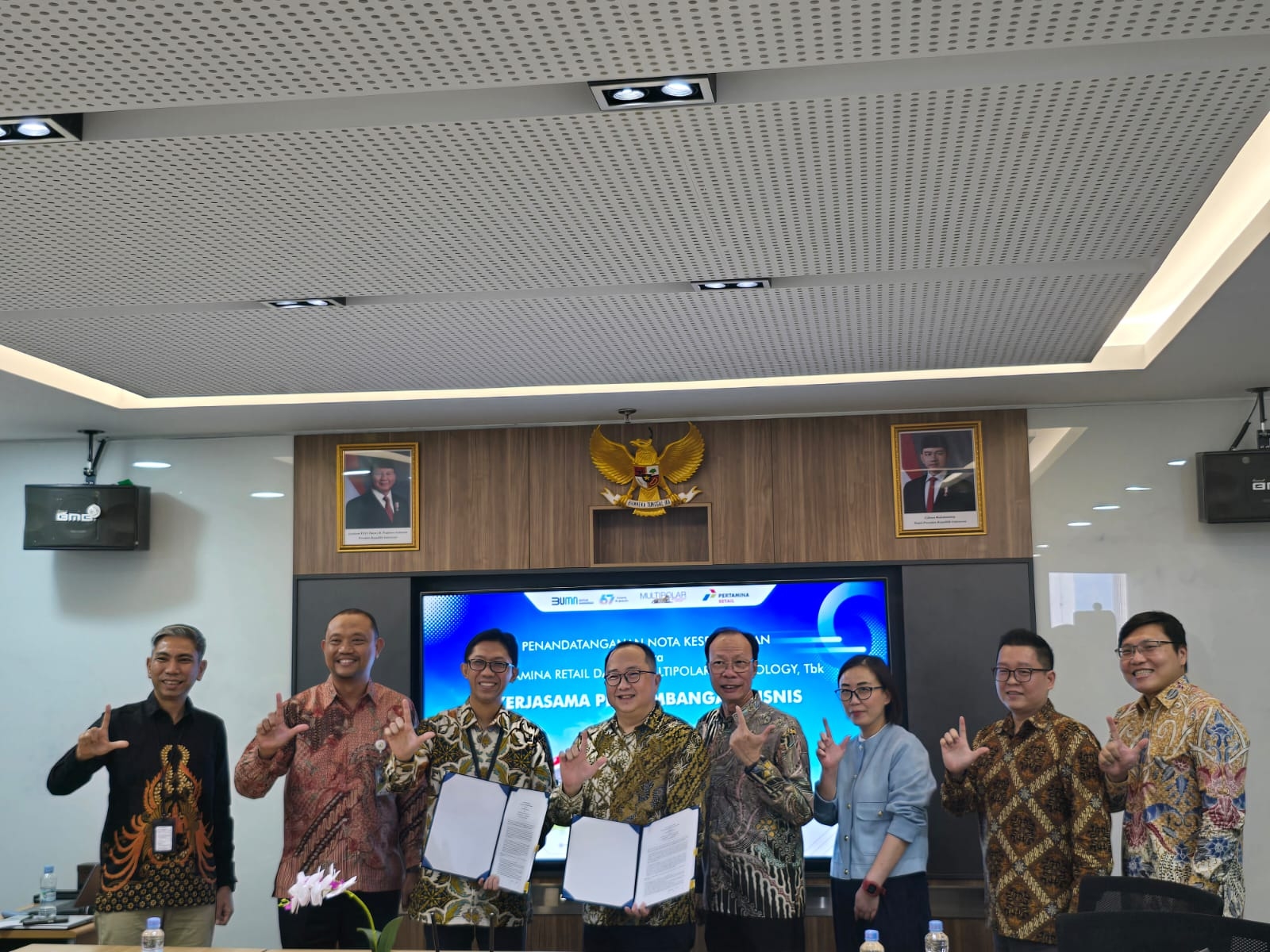 Lippo Group dan PT Pertamina Retail Jalin Kerja Sama Pengembangan Bisnis