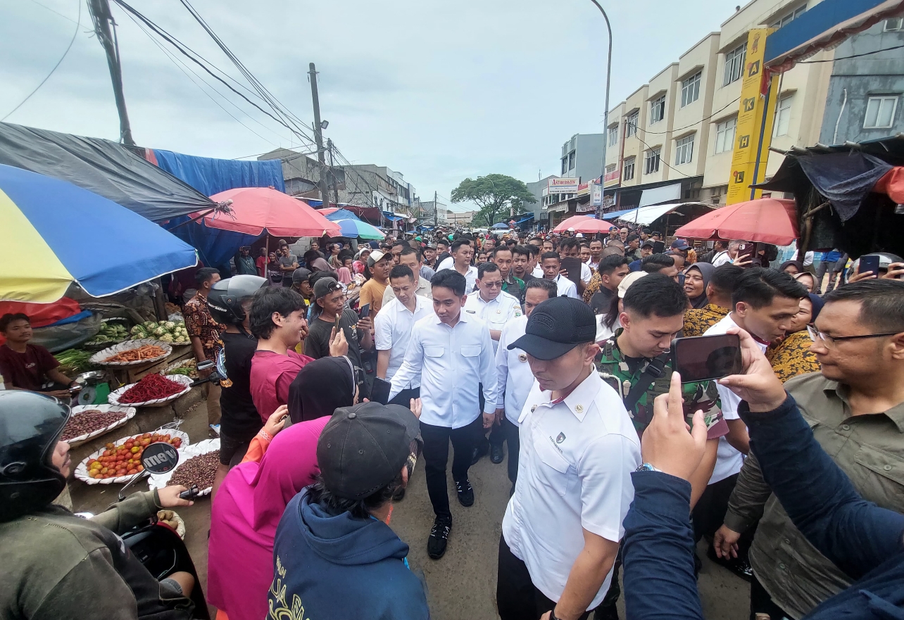 Wapres Gibran: Pasar Tradisional Jadi Pilar Penguatan Ekonomi Kerakyatan