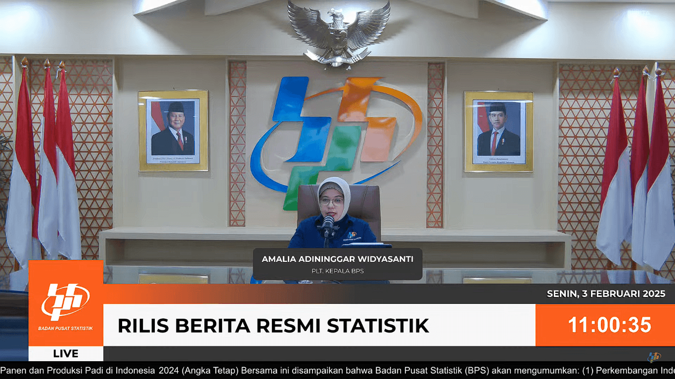 RI Deflasi 0,76 Persen pada Januari 2025, Dipicu Diskon Listrik 50 Persen