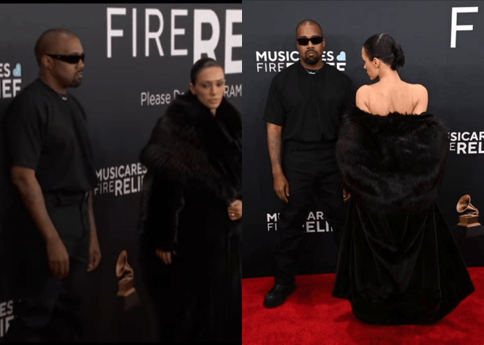 Kanye West dan Bianca Censori Bikin Geger Grammy Awards 2025, Nekat Tampil Tanpa Busana?