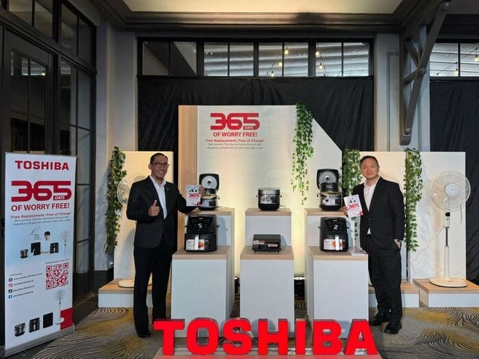 Toshiba Hadirkan Program "365 Days of Worry Free", Jaminan Tukar Baru Selama Setahun