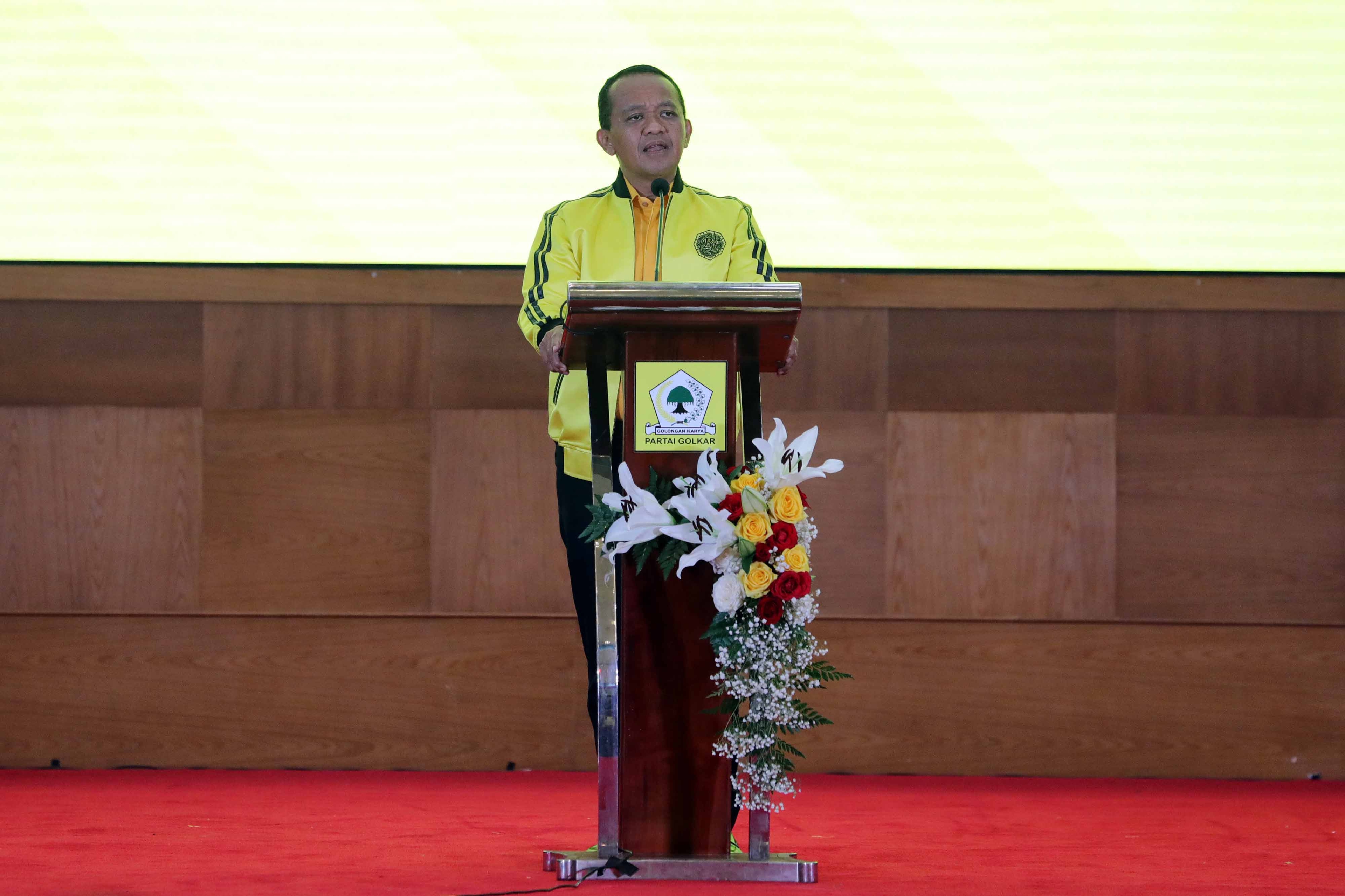 Bahlil Lahadalia Ucapkan Selamat Atas Terpilihnya Kembali Prabowo sebagai Ketua Umum Gerindra