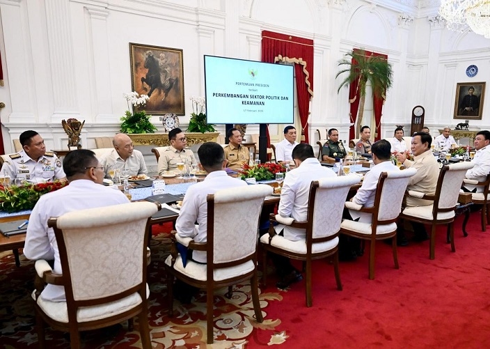 Rapat Terbatas, Presiden Prabowo Bahas Penanganan Judi Online hingga Perlindungan Anak di Ranah Digital
