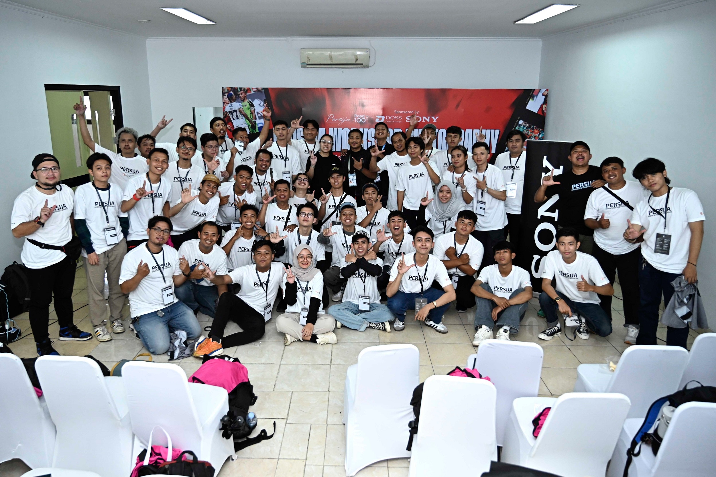 Persija Workshop Photography Berikan Pengalaman Bidik Momen Krusial di Laga Persija vs Persib