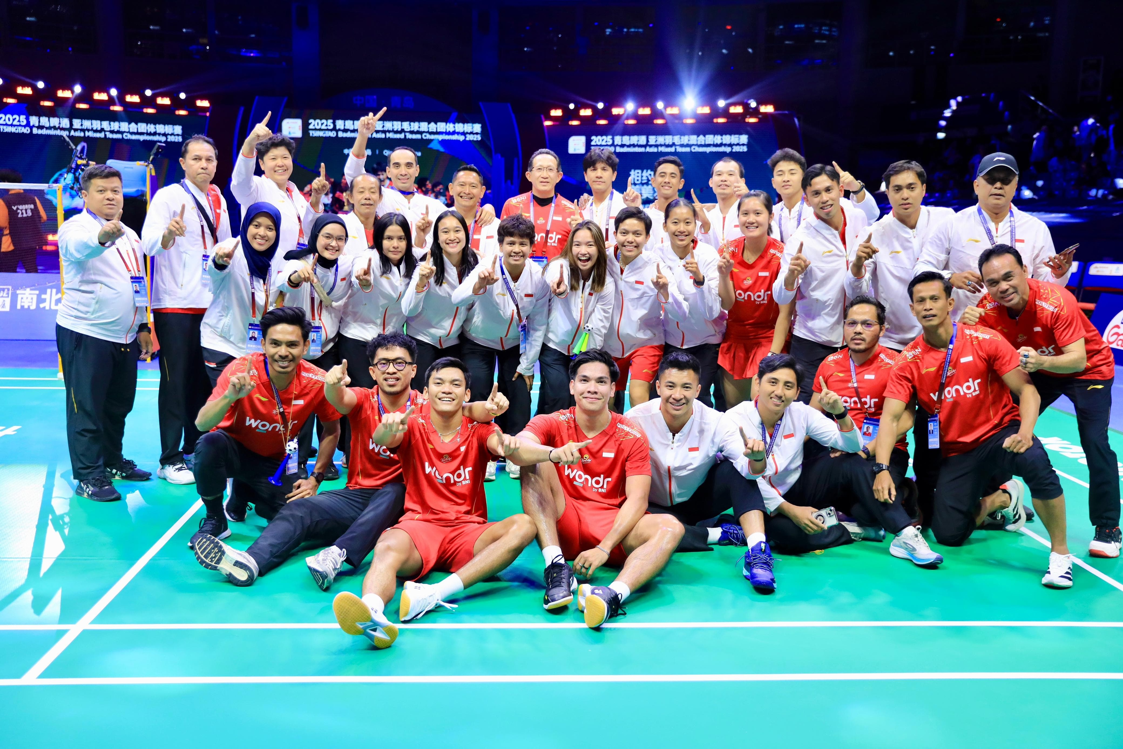 Ukir Sejarah Baru, BNI Apresiasi Kemenangan Indonesia di Ajang Badminton Asia Mixed Team Championship 2025