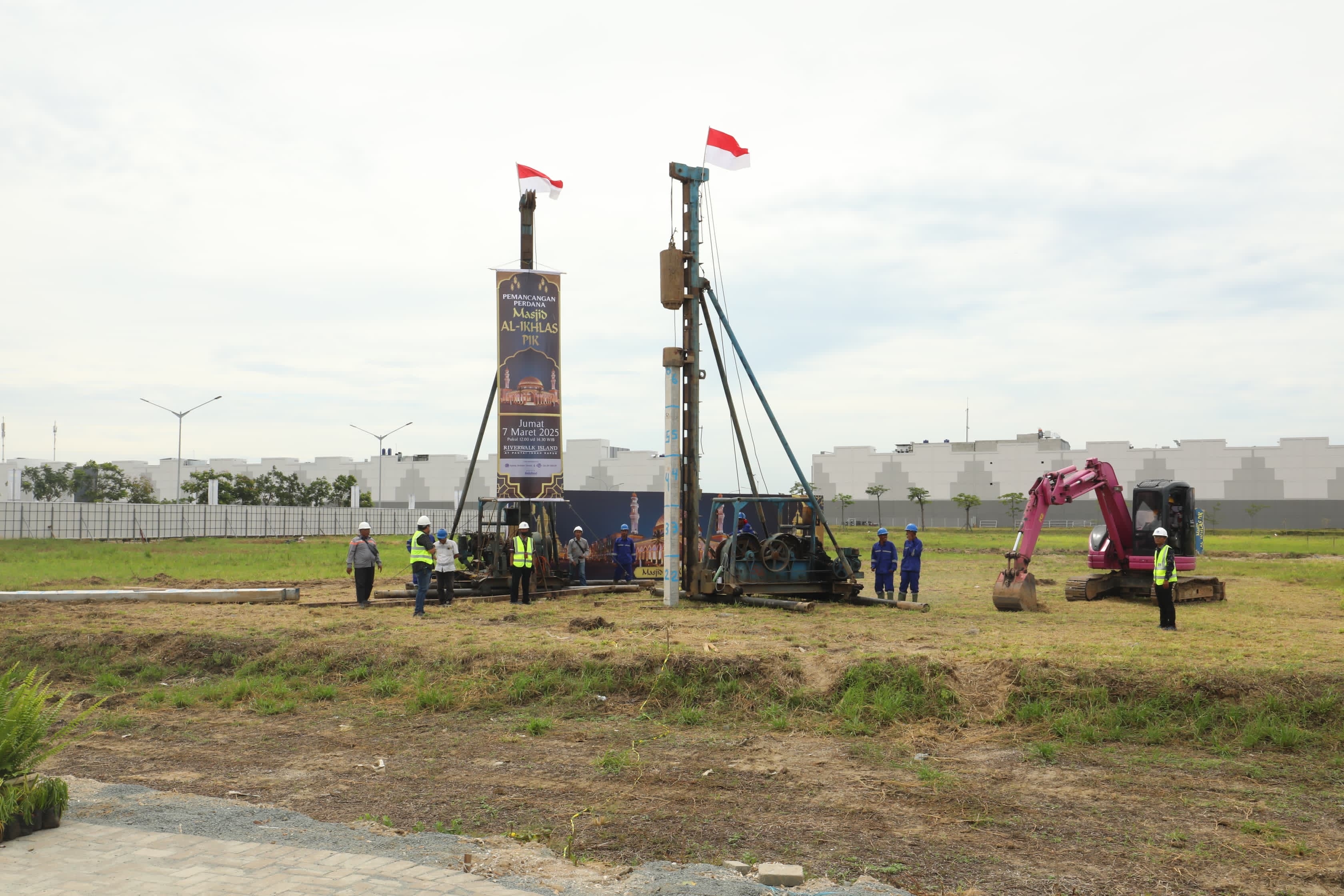 Agung Sedayu Group Gelar Pemancangan Perdana Masjid Al-Ikhlas PIK