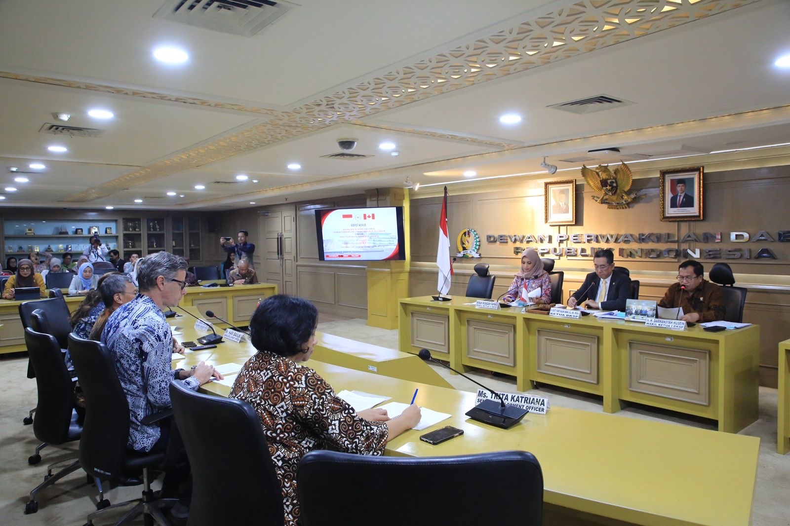 BKSP DPD RI-Kedutaan Besar Kanada Perkuat Kerja Sama dalam Transisi Energi dan Perubahan Iklim