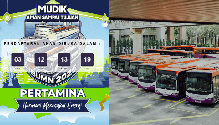 Segera Daftar! Pertamina Siapkan 5 Ribu Kursi Mudik Gratis 2025, Akses Link mudikpertamina2025.com