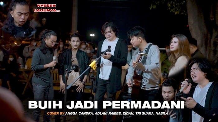 Chord Buih Jadi Permadani Tri Suaka dan Zinidin Zidan Lengkap dengan Lirik Mudah untuk Pemula Bermain Gitar