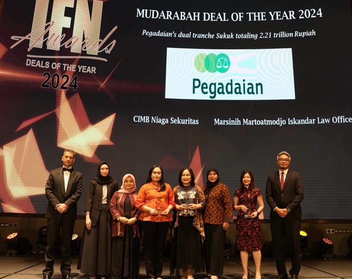 Komitmen Berikan Manfaat Investasi bagi Masyarakat, Pegadaian Raih Penghargaan IFN Global Awards