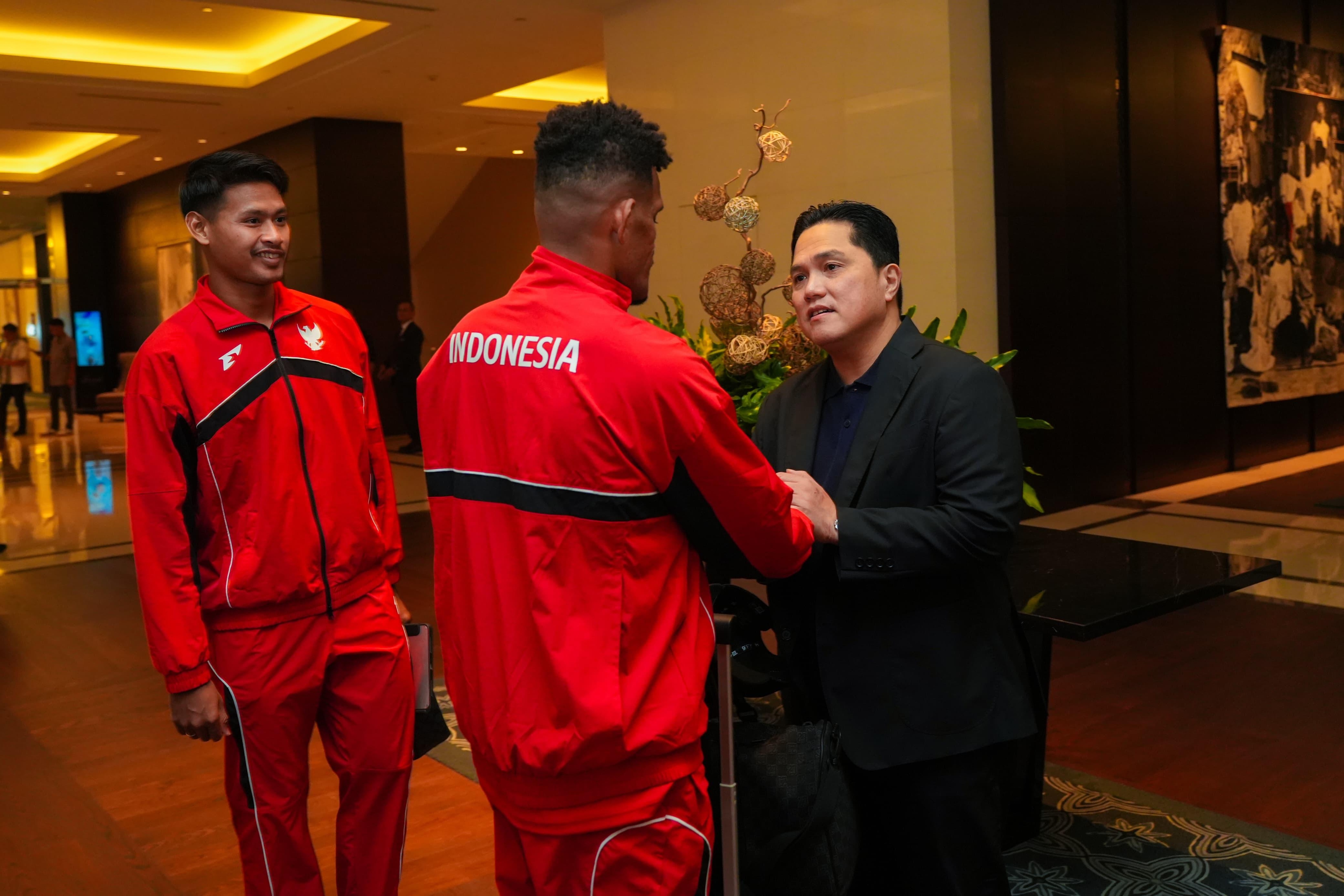 Ini Target Erick Thohir di Laga Sisa Timnas Indonesia Lawan China dan Jepang