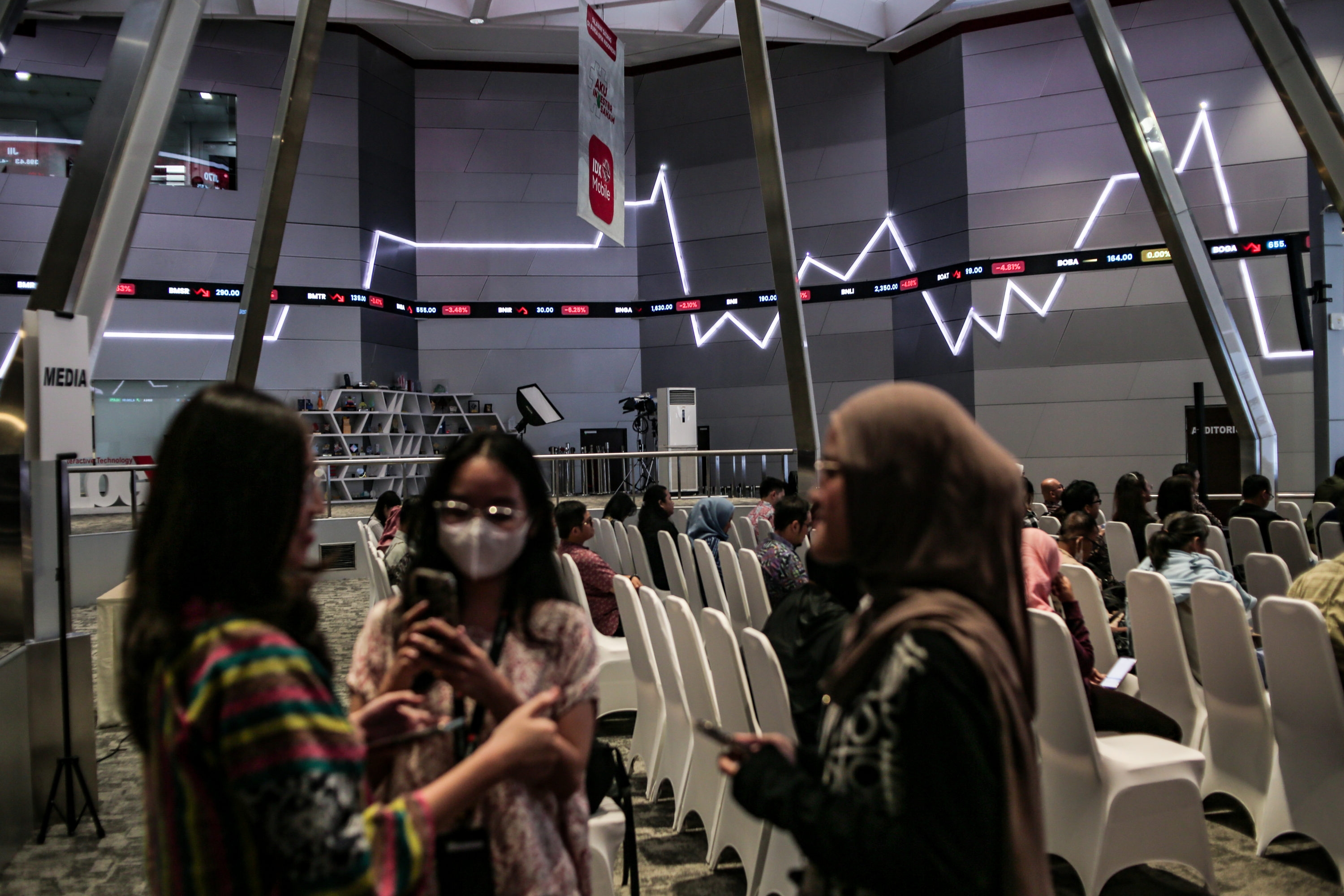 5 Saham Ini Nanjak di Sesi l