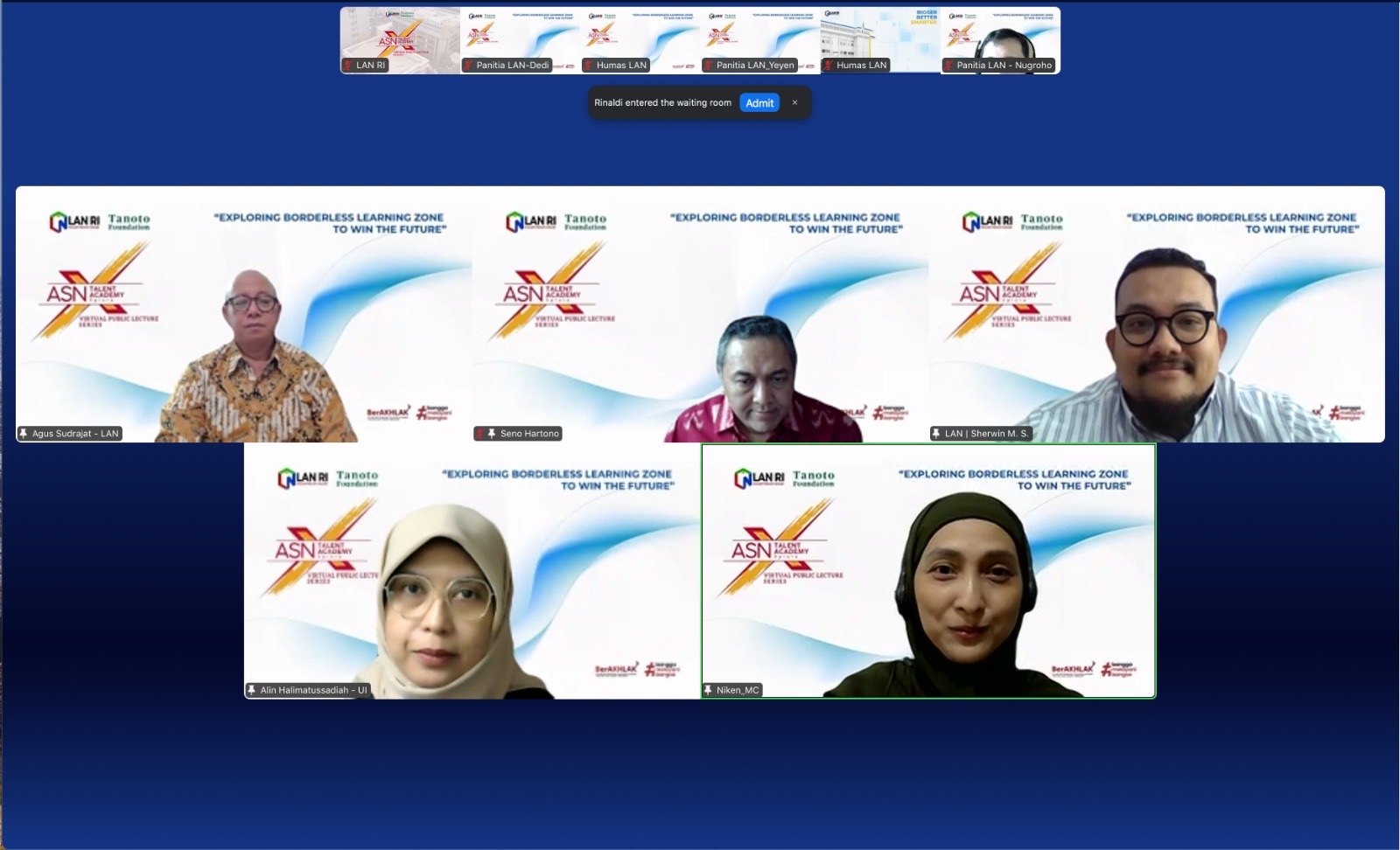 LAN Gelar VPL Seri II, Bahas Ekonomi Sirkular dalam Kebijakan Makan Bergizi Gratis