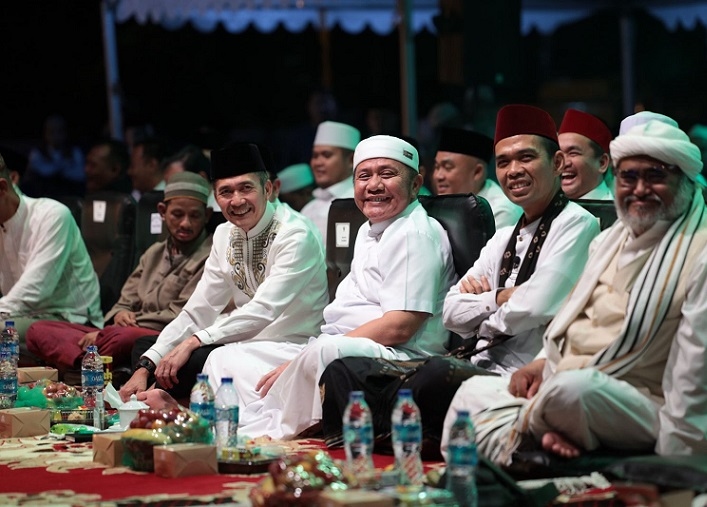 Hadiri Tabligh Akbar UAS, Gubernur Herman Deru Sampaikan Pesan Khusus untuk RDPS