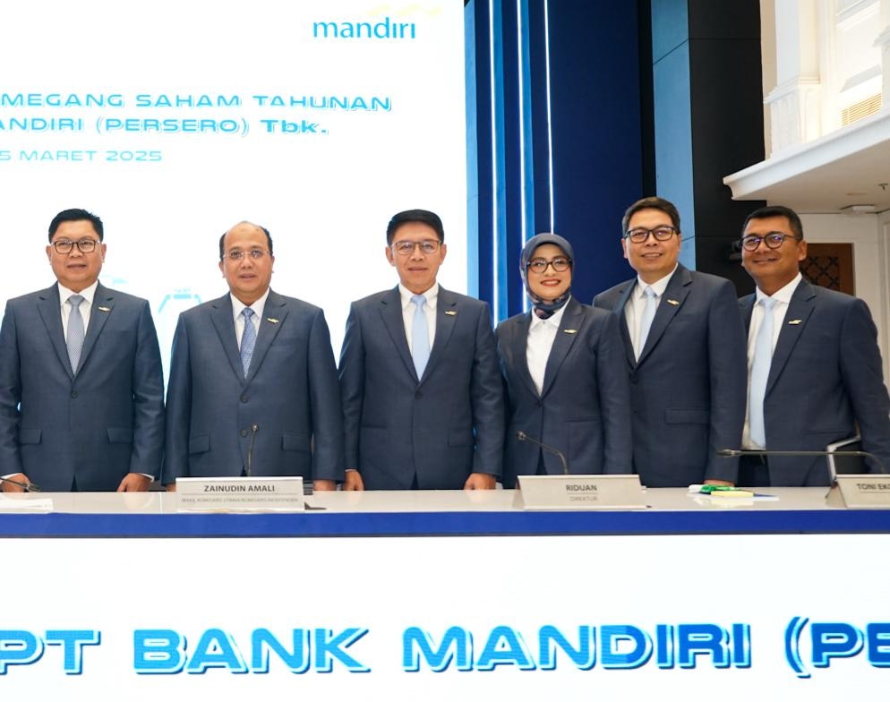 Bank Mandiri Tebar Dividen Rp43,51 Triliun, Setara 78 Persen Laba 2024