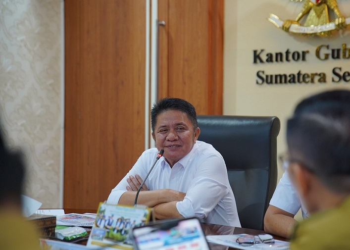 Gubernur Herman Deru Ingatkan Bupati/Wali Kota Fokuskan Bangubsus untuk Pembangunan Infrastruktur