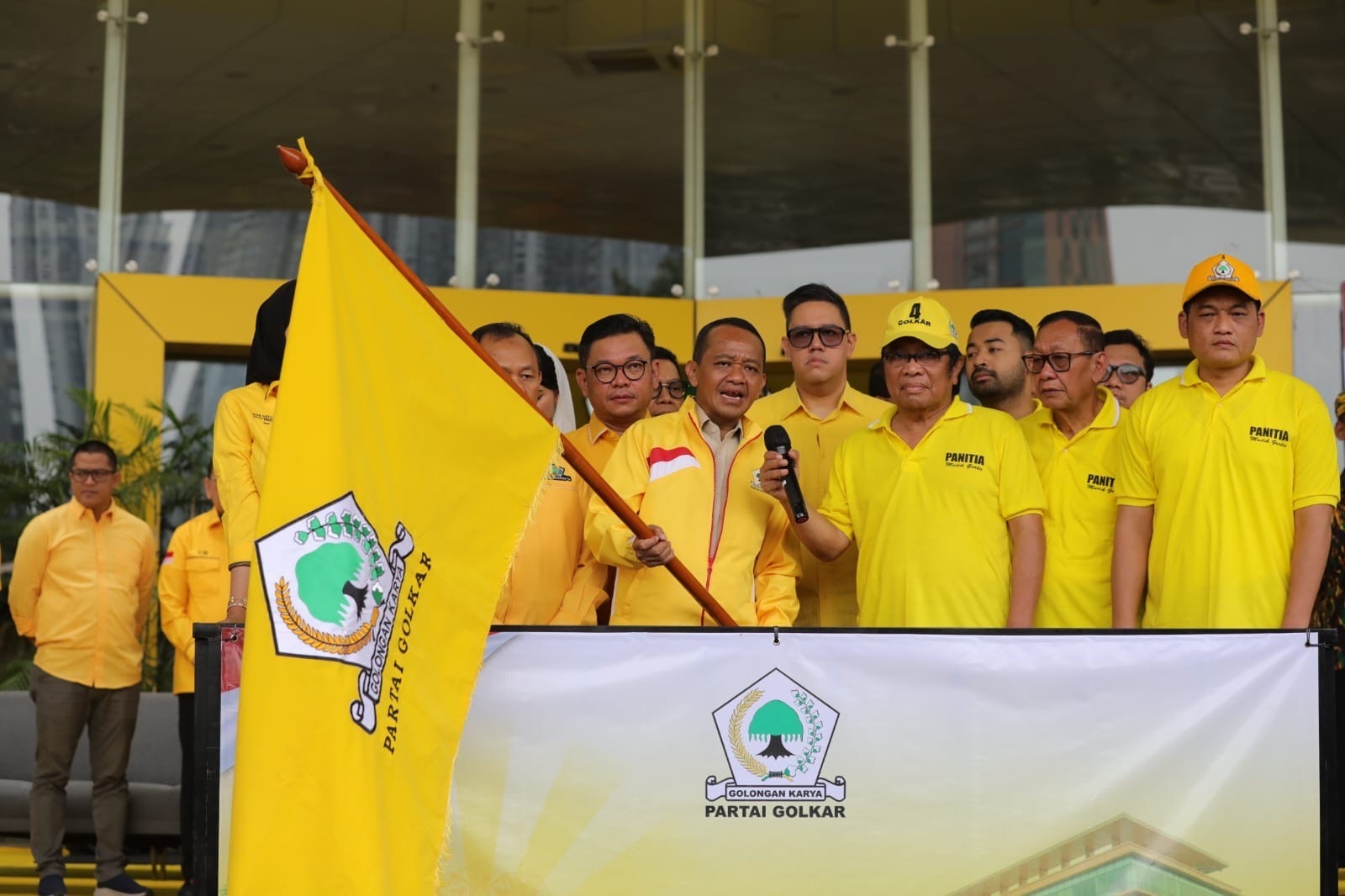 Golkar Lepas Ribuan Pemudik dalam Program Mudik Gratis ke Jawa Tengah, Jawa Timur, dan Yogyakarta