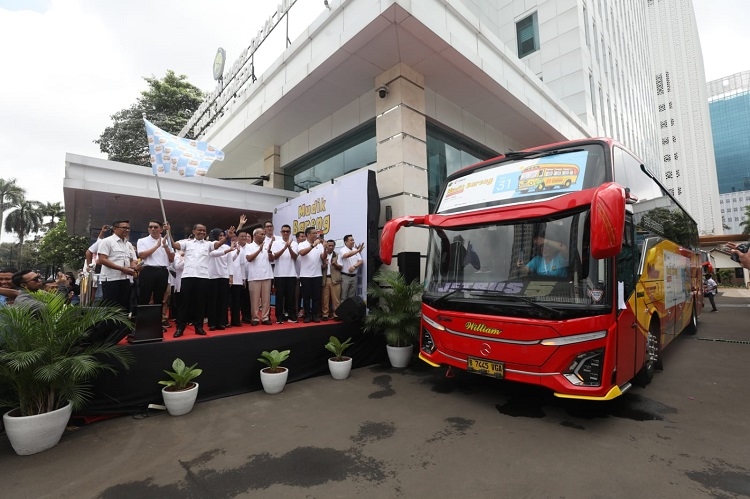 Program Mudik Bersama, Grup MIND ID Berangkatkan 2.173 Pemudik