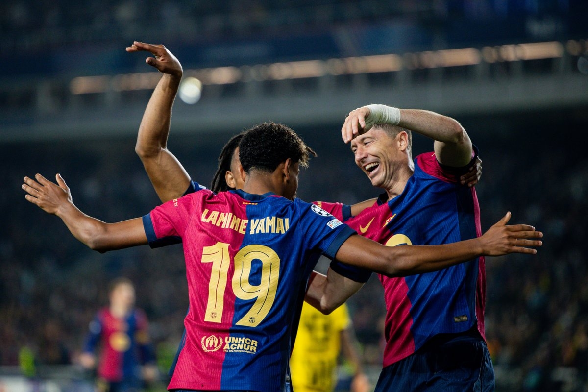 Hasil Barcelona vs Borussia Dortmund: Dominasi Pertandingan, Blaugrana Cetak 4 Gol