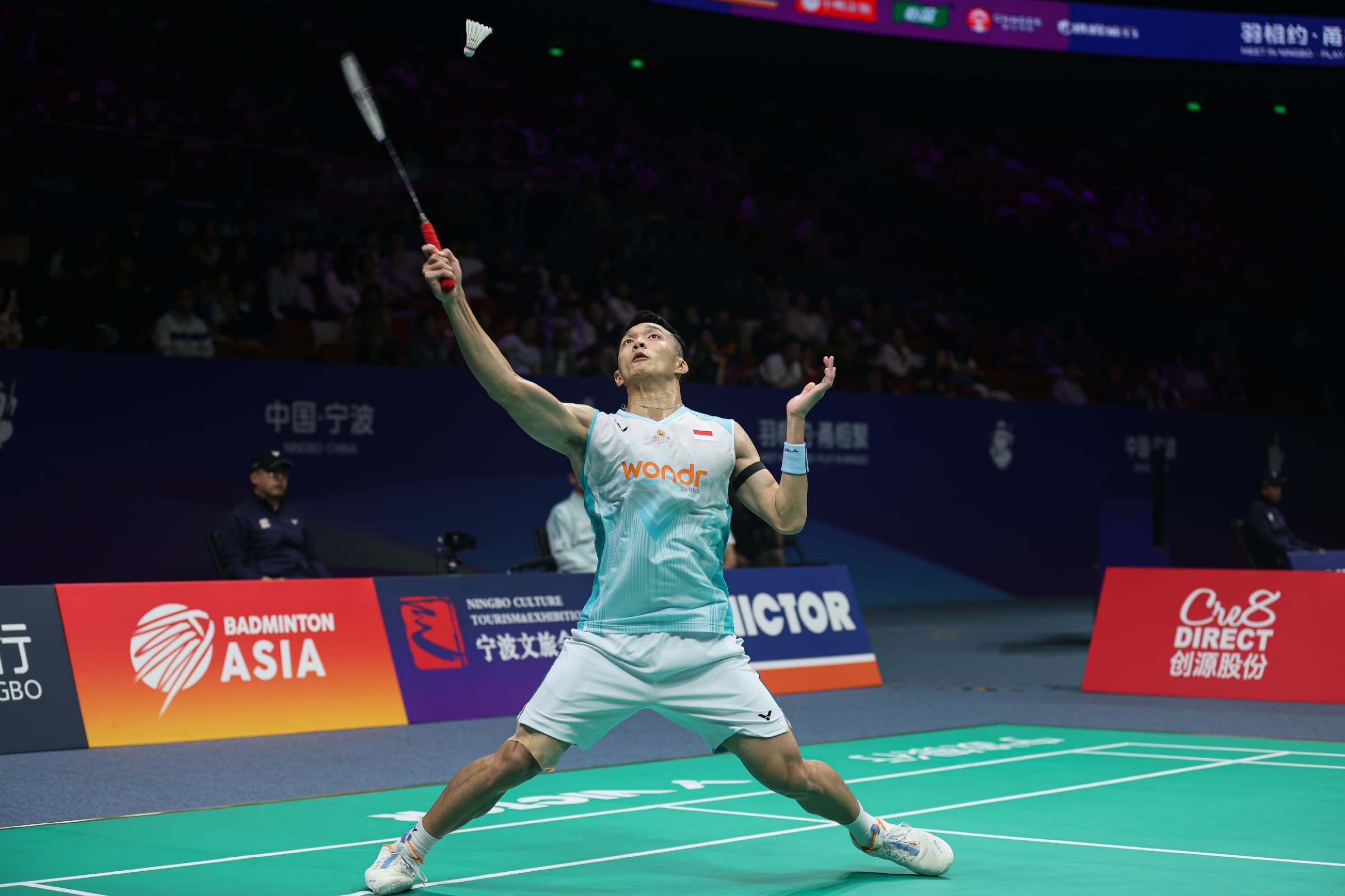 Kejuaraan Bulutangkis Asia: Jonatan Ke Perempat Final, Gregoria Disingkirkan Kim Ga Eun