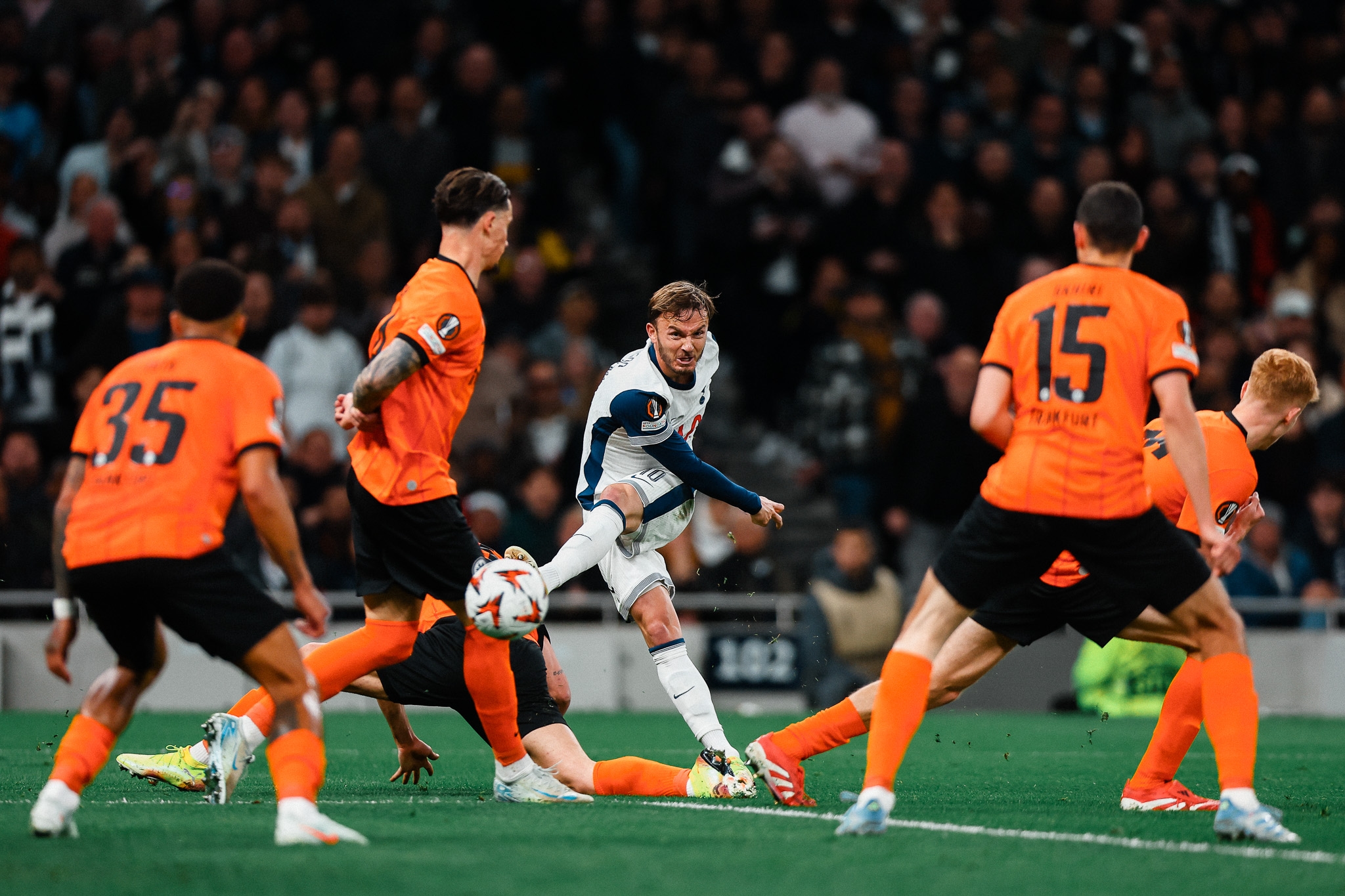 Hasil Tottenham vs Frankfurt: Kebobola Gol Cepat, The Lilywhites Hanya Imbang 1-1