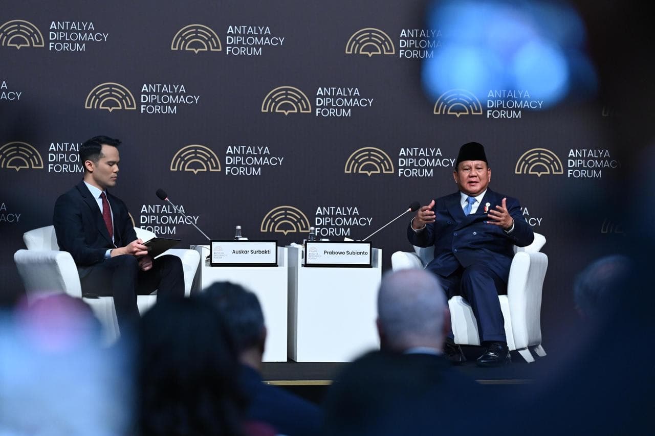Di ADF Talk, Prabowo Sindir Kemunduran Demokrasi dan HAM Global