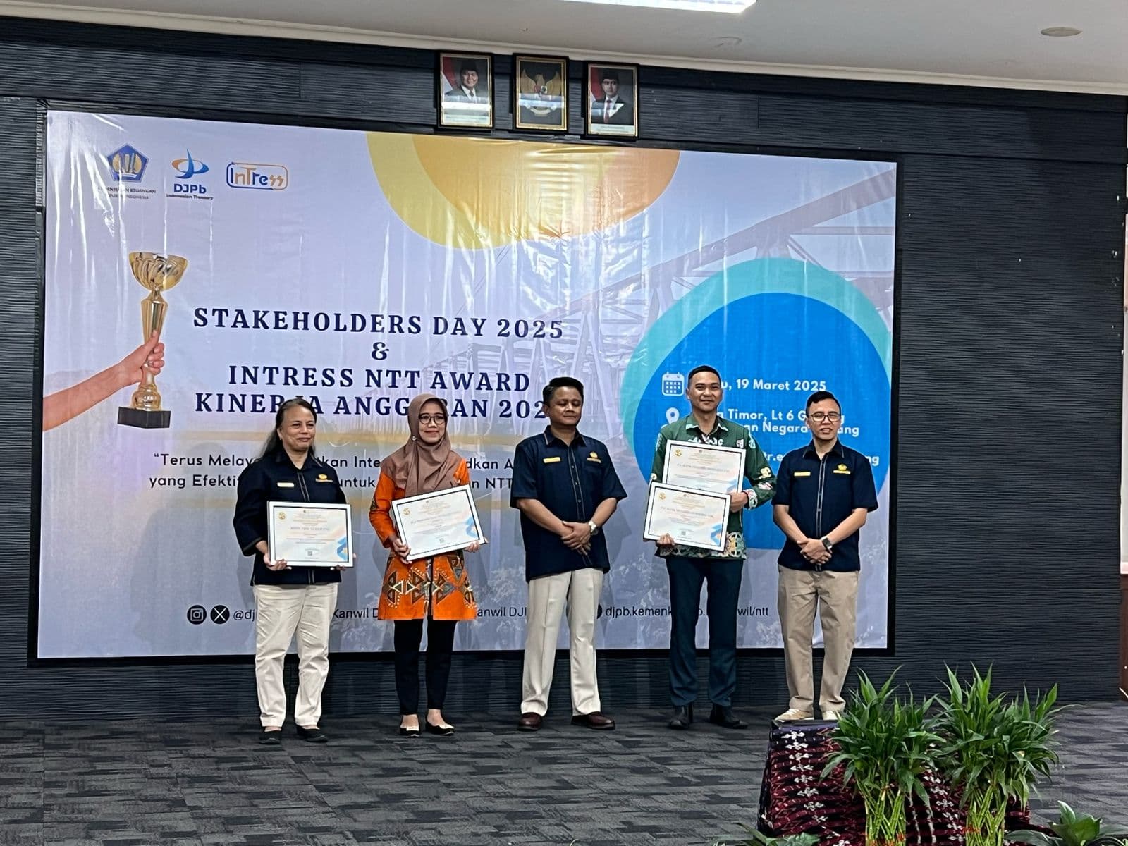 Bank Mandiri Raih Penghargaan dari Kanwil DJPb Provinsi NTT