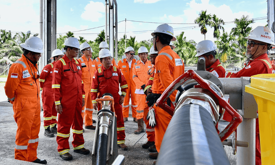 Wamen ESDM Resmikan Fasilitas Gas Akatara di Jambi